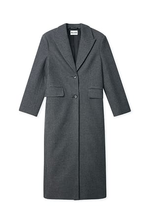 Grey Geruite jas
