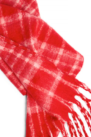 Red Check Rutete skjerf