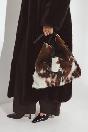 Cow Print Pochette à clés de vache