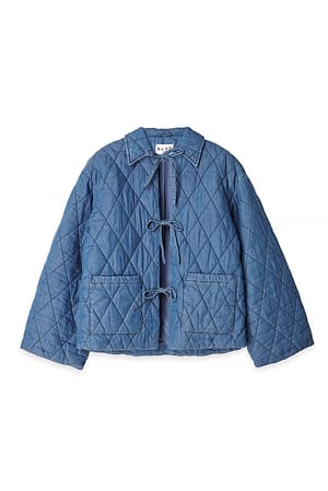Blue Stepp-Jeansjacke