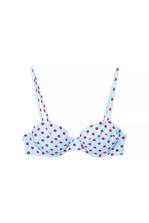 Dots Dotted Wire Bikini Top