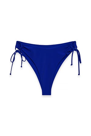 BRIGHT COBALT Double Drawstring Bikini Panty