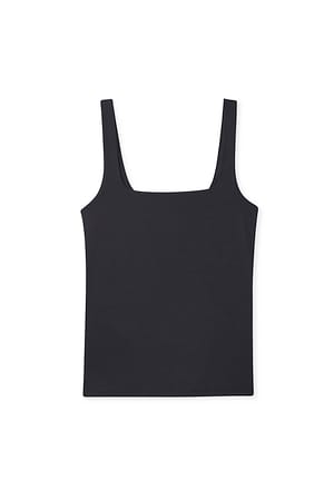 Black Dubbelvikt singlet