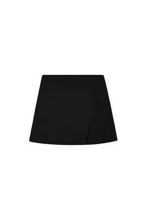 Black Miniskørt med slids