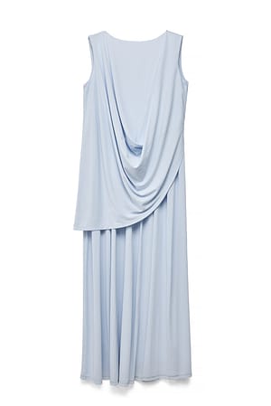 Blue Draperet maxikjole