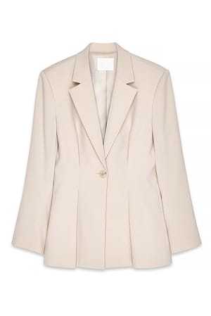 Sand Blazer med tettsittende liv