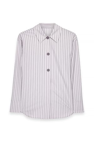 Stripe Fitted Tailored Shirt