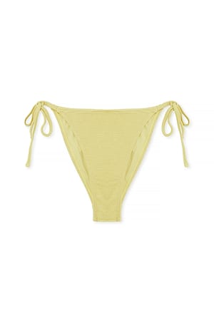 Gold Bikinitrosa med glitter