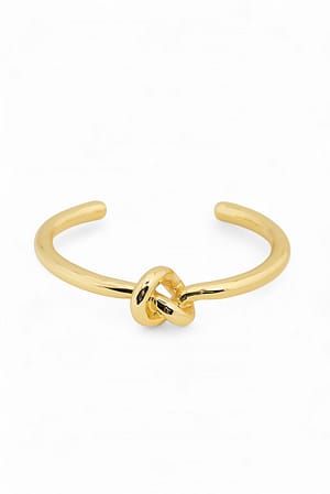 Gold vergoldetes Knotenarmband