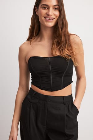 Black Heart Shaped Corset