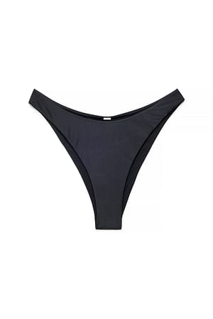 Black Högskuren bikinitrosa