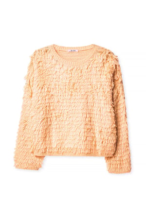 Peach Strickpullover
