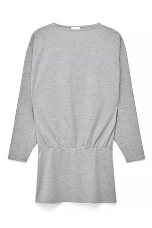 Grey Melange Layering Dress