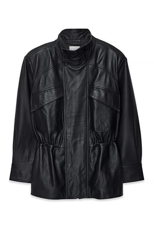 Black Leren jack