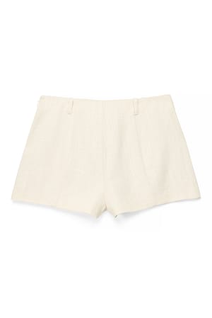 Sand Mini short en lin mélangé