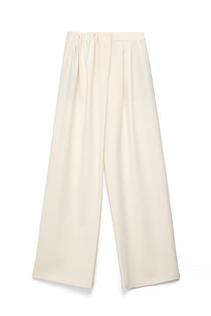 Offwhite Loose High Waist Pants