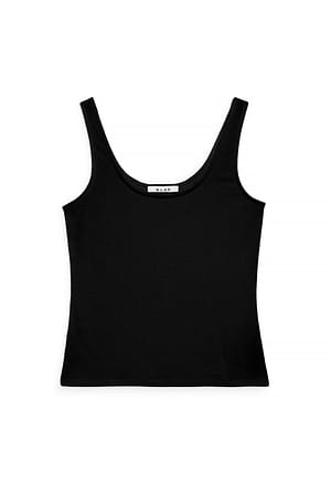 Black weites Tanktop