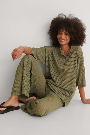 Khaki Skjorta