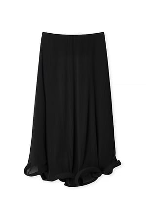 Black Midi Skirt