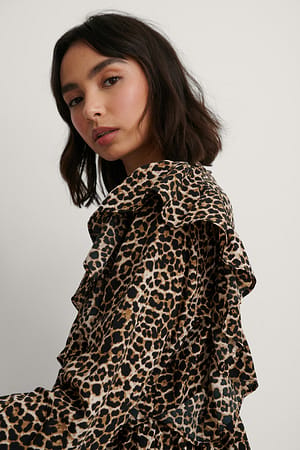 Leo Bluse Med Pintuck
