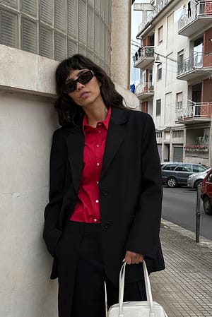 Black Oversized blazer