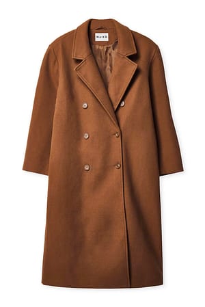 Dark Camel Oversized jakke