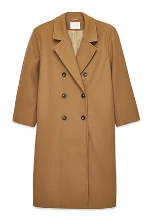 Camel Oversized jakke