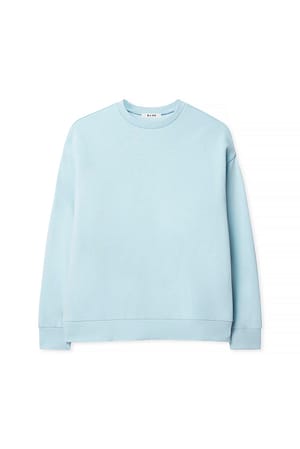 Light Blue Oversized Sweatshirt