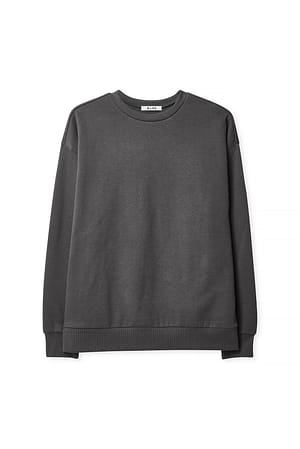 Dark Grey Oversized Sweatshirt