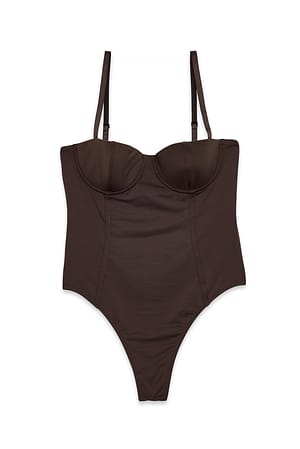 Dark Brown Enkel micro-body