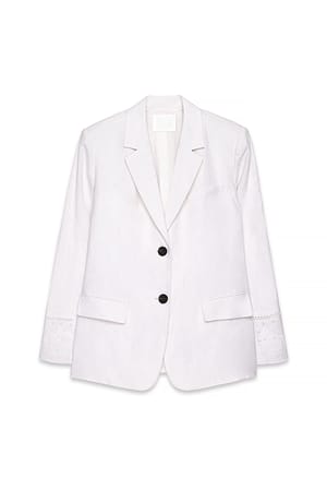 White Vanlig blazer