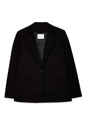 Black Gerader Blazer