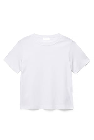 White Regular Fit T-Shirt