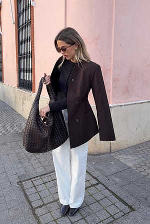 Brown Skreddersydd blazer