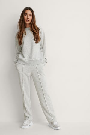 Grey Melange Organische Jogginghose