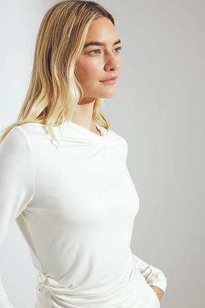 White Top Soft Line trenzado