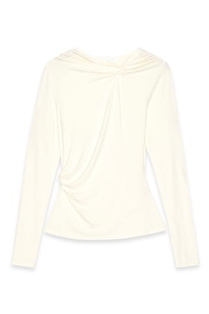 White Soft Line topp med snoning