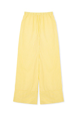 Yellow Stripe Striped Pants