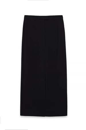 Black Falda maxi de vestir