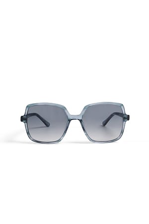 Light Blue Thin Rimmed Acetate Sunglasses