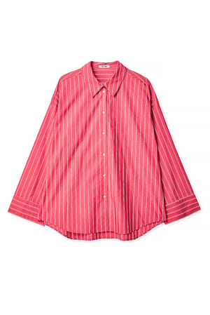 Red Stripe Camisa oversize de algodón