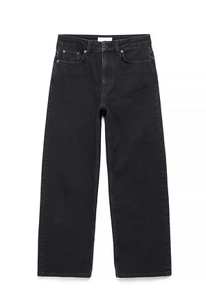 Black Yard enkeljeans met hoge taille