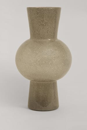 Mud Grey Cilindervormige globe vaas