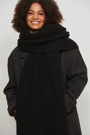 Black Alpacamix sjaal