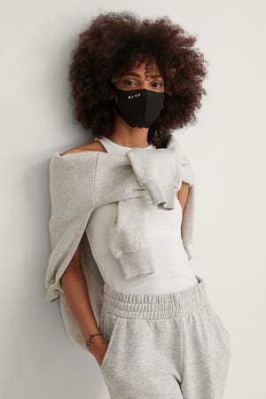 Black Fashion-Gesichtsmaske