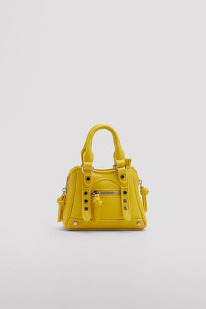 Bright Yellow Mini Tasche
