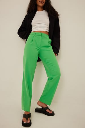 Green Middelhoge pantalon