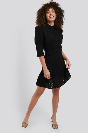Black Mini-jurk