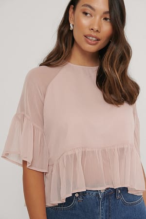 Dusty Pink Bluse
