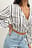 Cropped Balloon Blouse